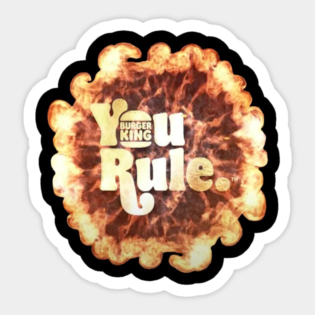 YOU RULE Sticker by sofjac